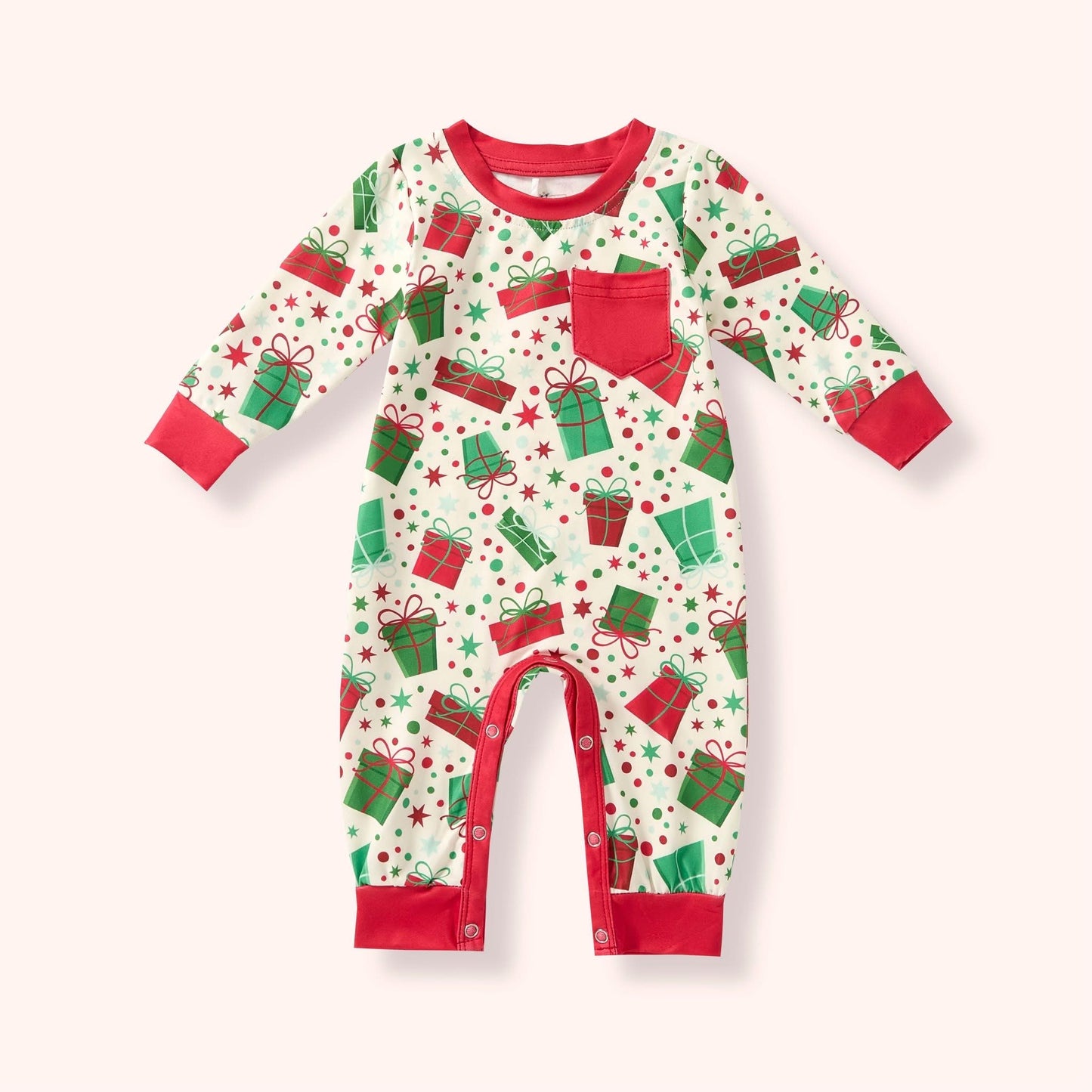 All Wrapped Up Infant Romper (Boys) By Pete + Lucy