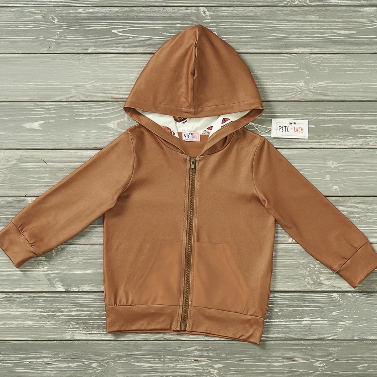 Football Hoodie by Pete + Lucy