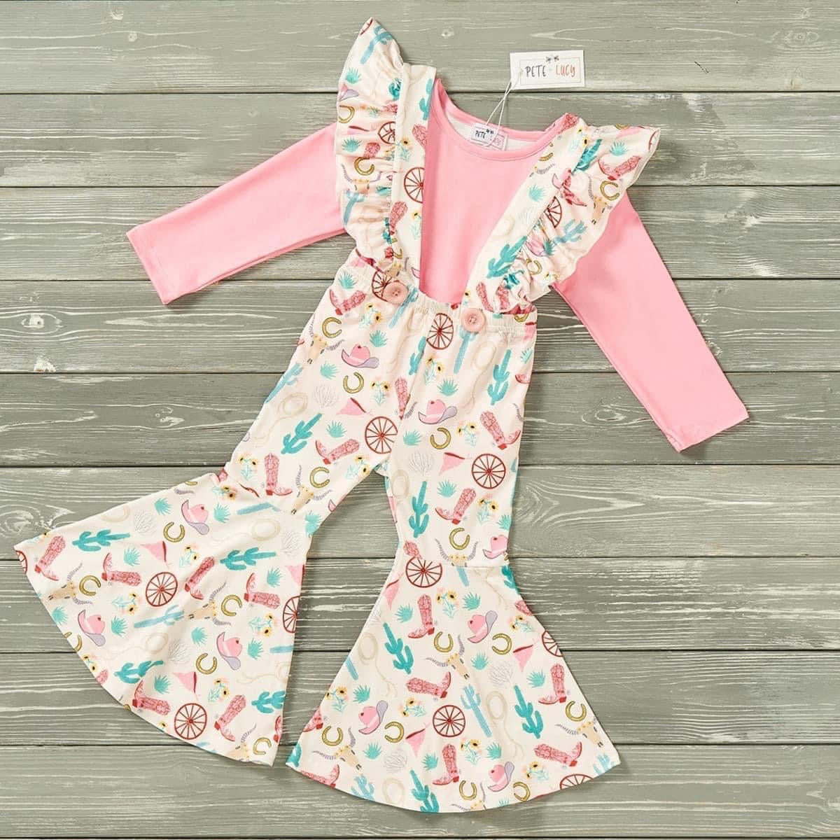Pre-Order Boot Scootin’ Bell Bottom set by Pete + Lucy