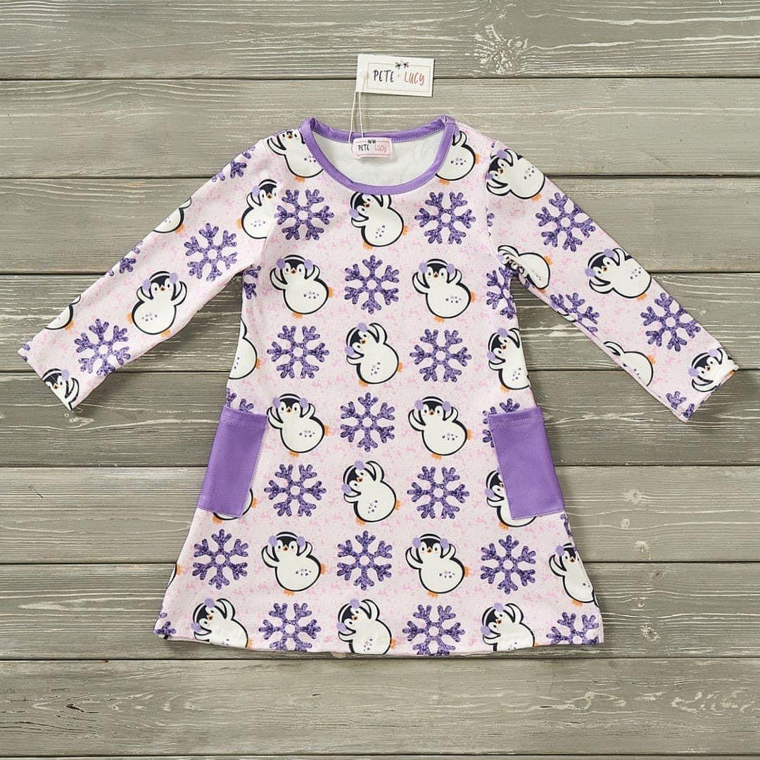 Chilly Penguin Cheer Dress by Pete + Lucy
