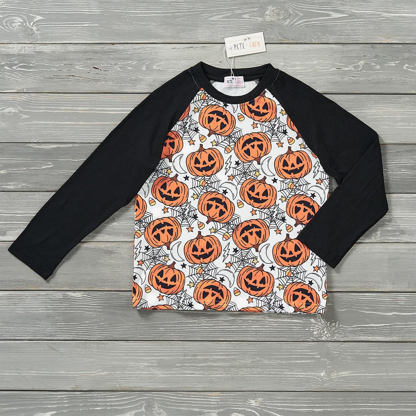 Pre-Order Just Jack-O-Lanterns Boys Tee by Pete + Lucy
