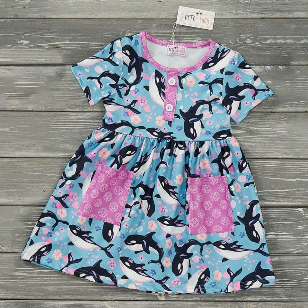 Marine Majesty Dress by Pete + Lucy