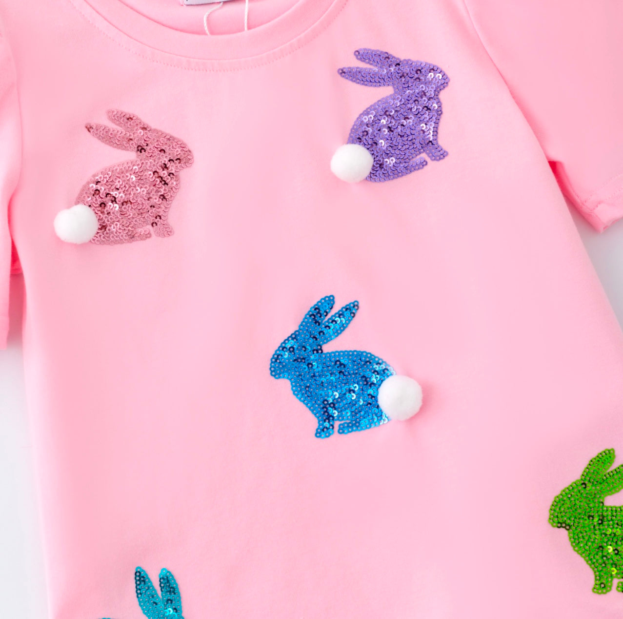 Sweet Sequin Bunny Girls Set By Clover Cottage
