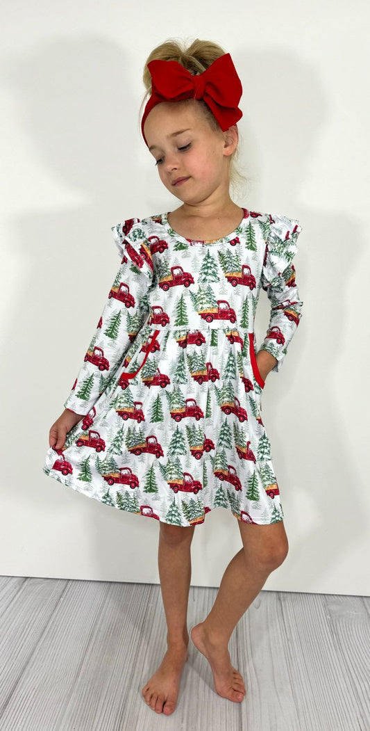 Hauling Holiday Cheer Dress by Pete + Lucy