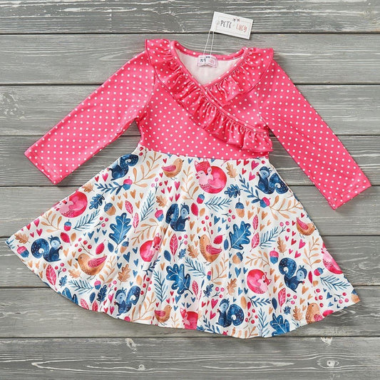 Forest Friends Dress by Pete + Lucy