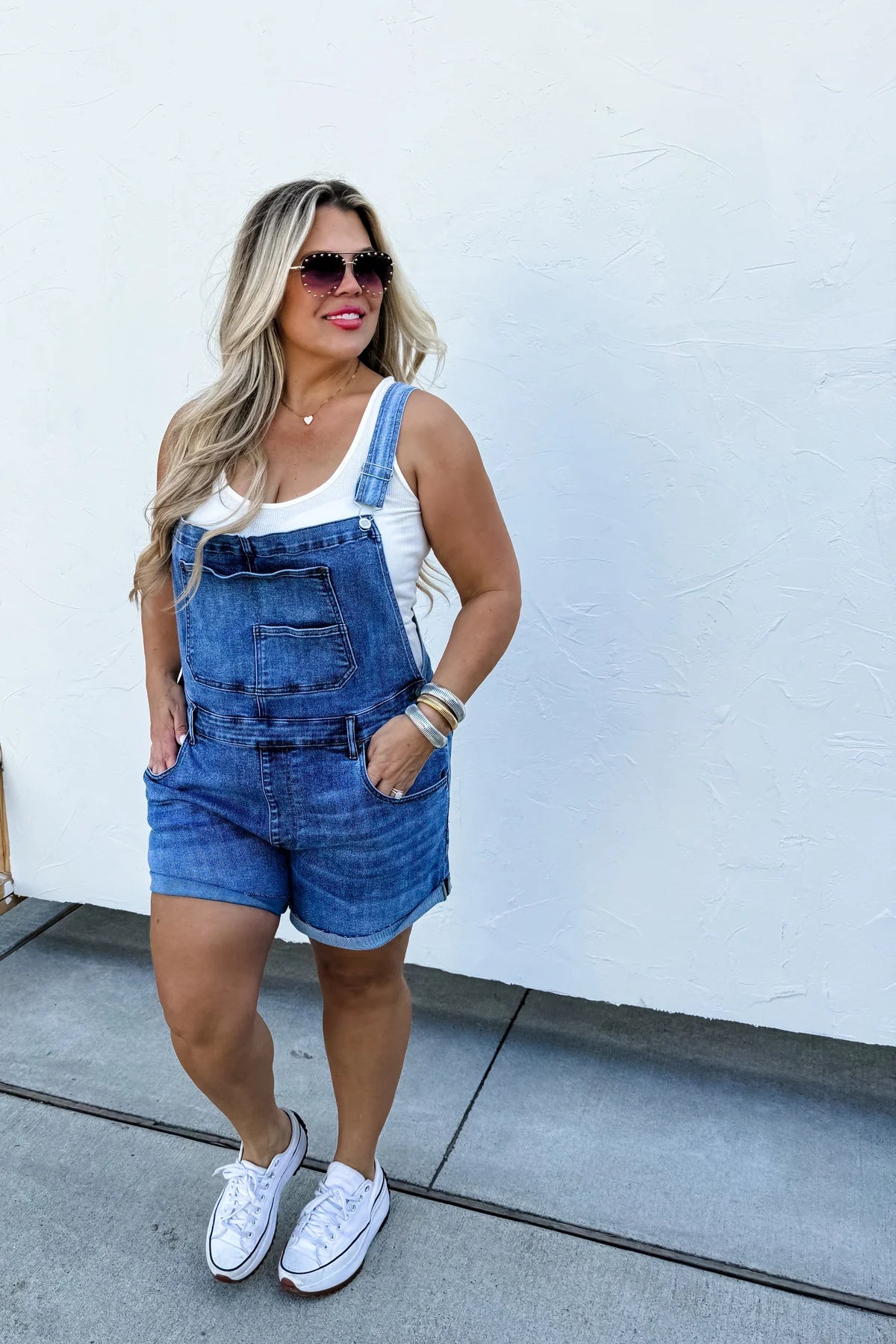 Kaci Short Overalls