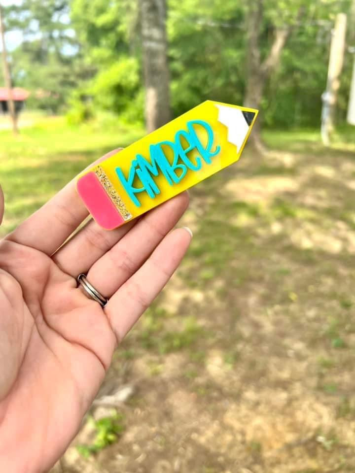 ✏️ Pencil Hair Clip ✏️