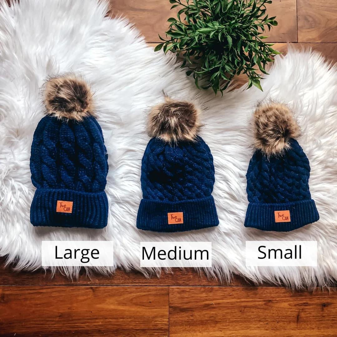 Small Pom Beanie by TwoCan