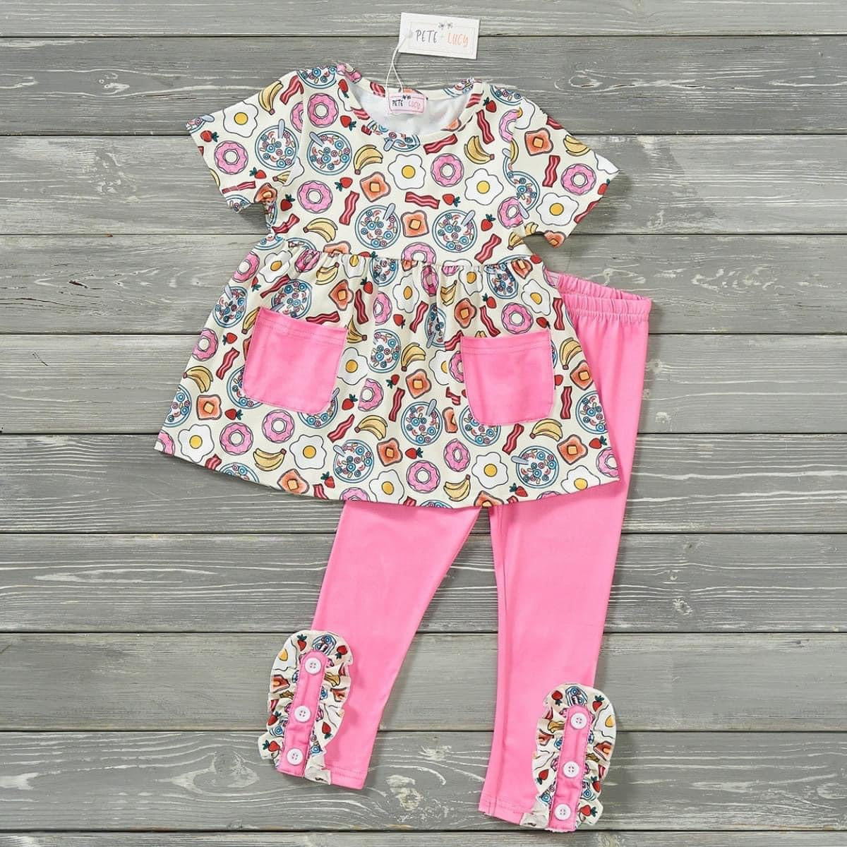 Breakfast Bunch Pants Set by Pete + Lucy
