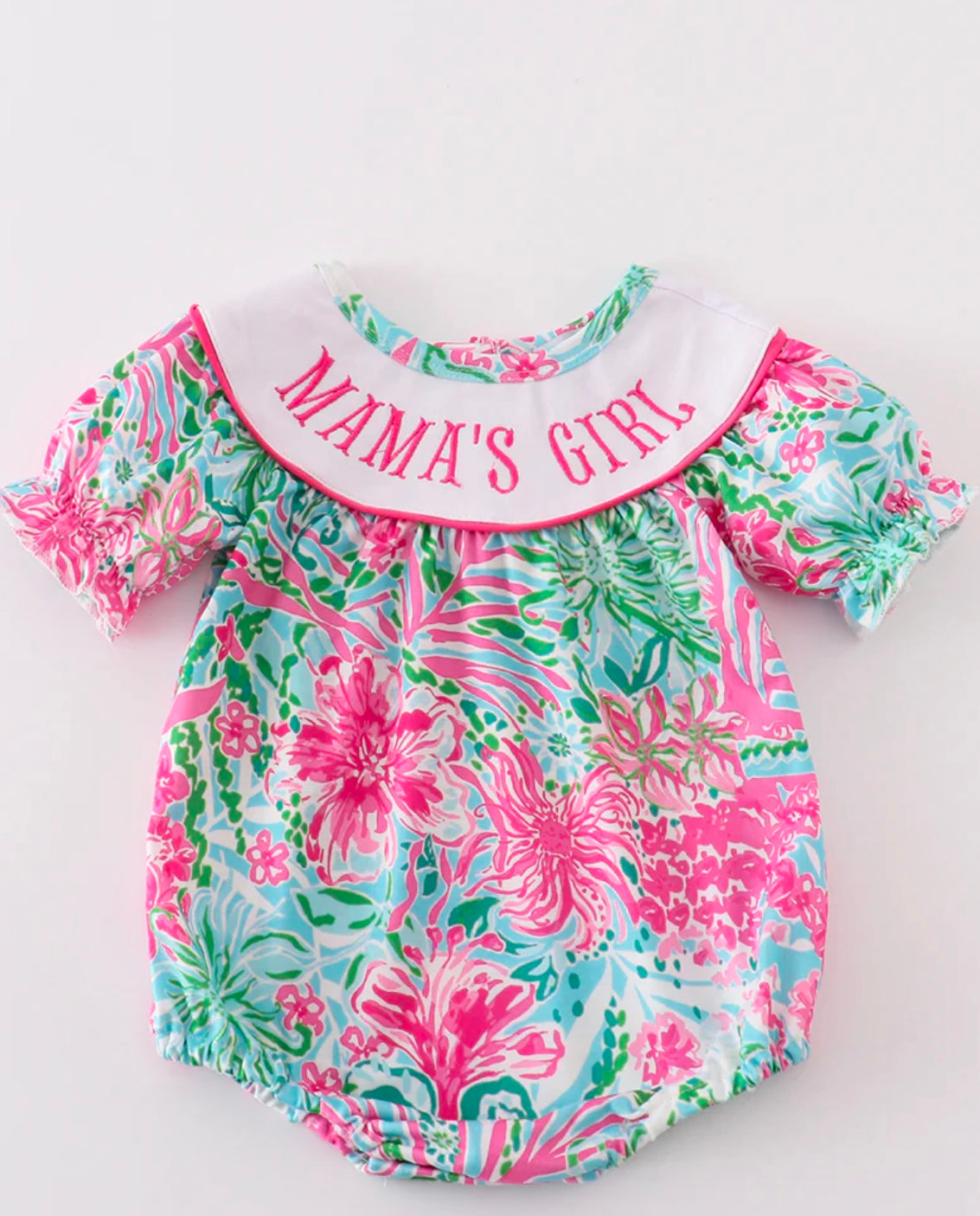 Pink Palm Paradise Mama’s Girl Bubble