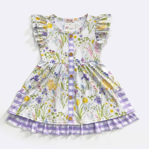 Floral Spring Dress by Clover Cottage