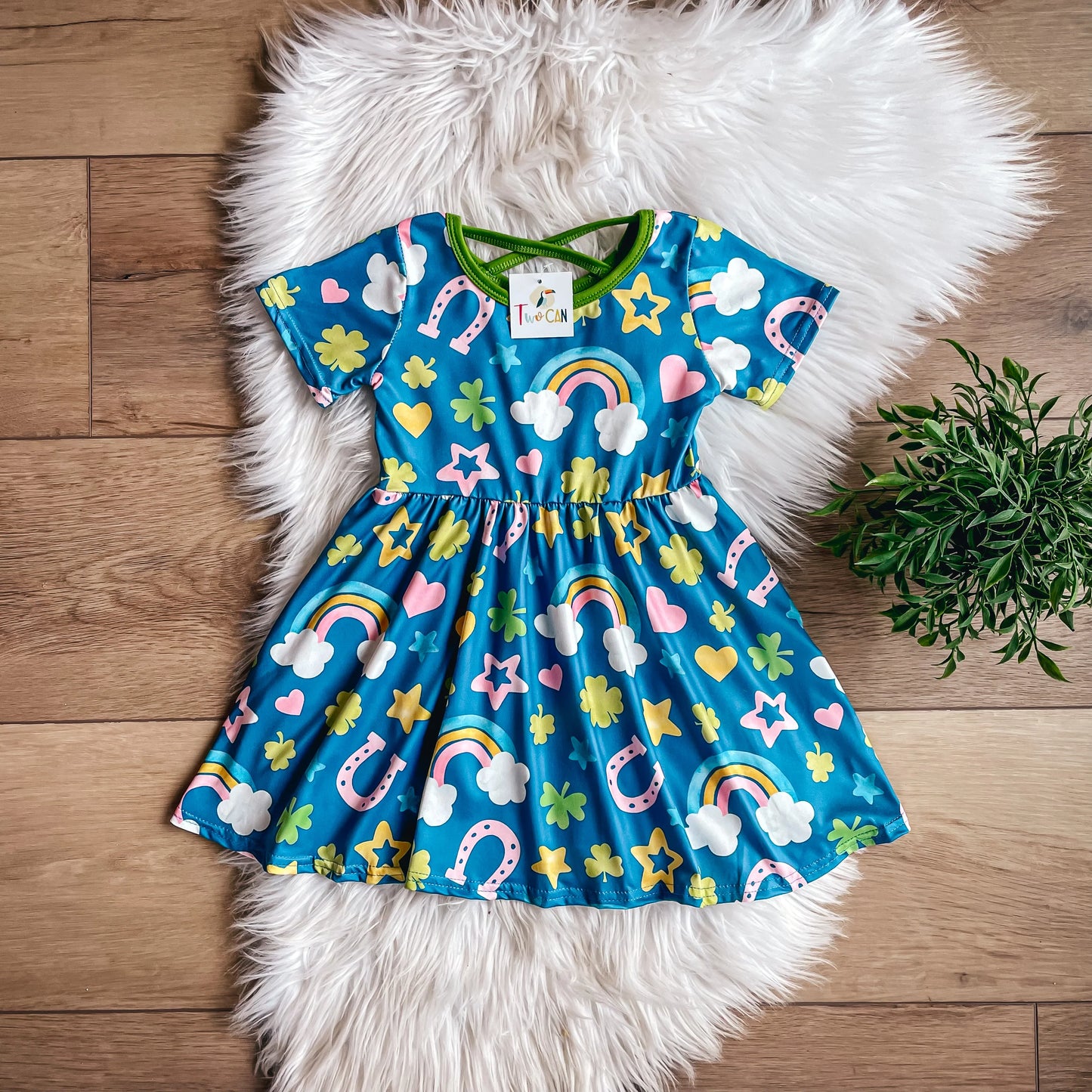 Feelin’ Lucky Dress by TwoCan