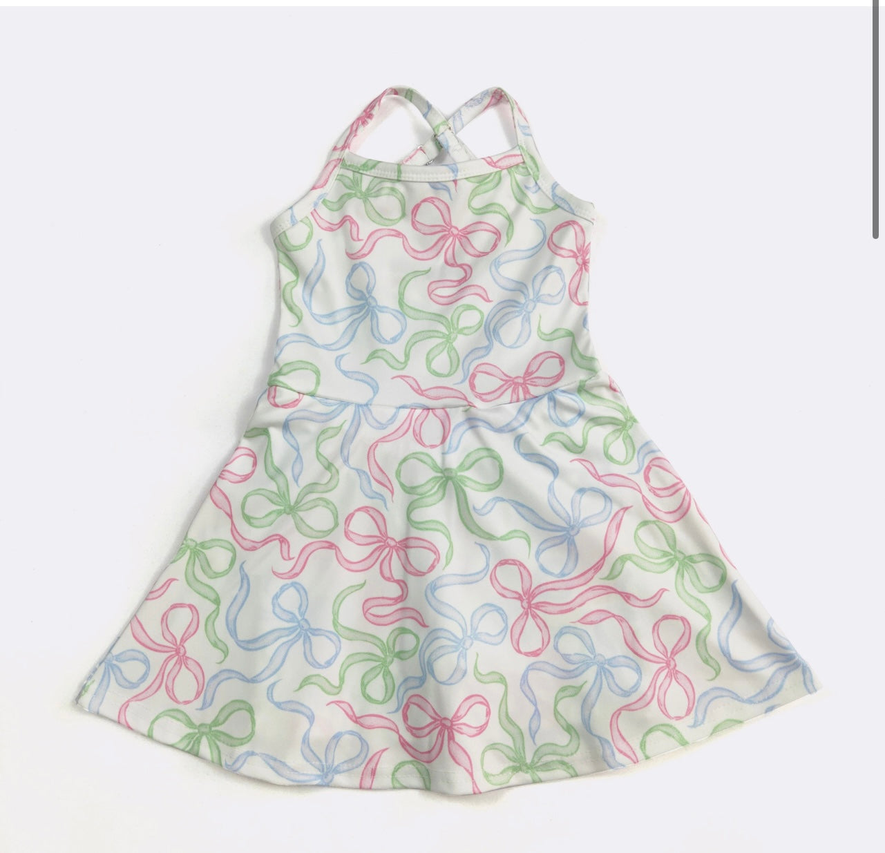 Swirly Coquette Athletic Dress By Clover Cottage