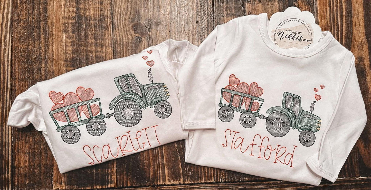 Embroidered Valentine Tees ♥️💗