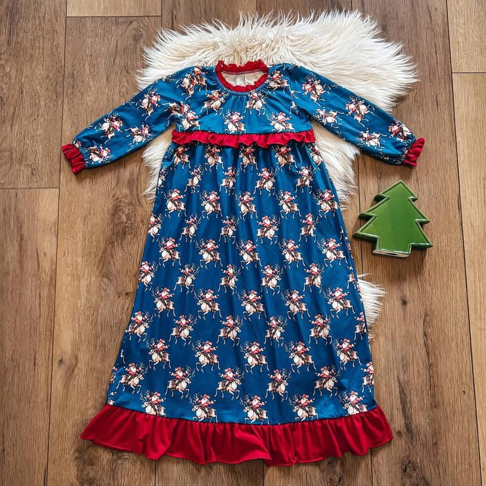 Pre-Order Cowboy Santa Maxi Dress By TwoCan
