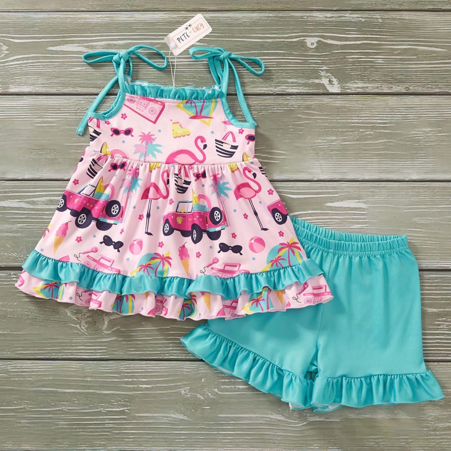 Pre-Order California Doll Short Set by Pete + Lucy