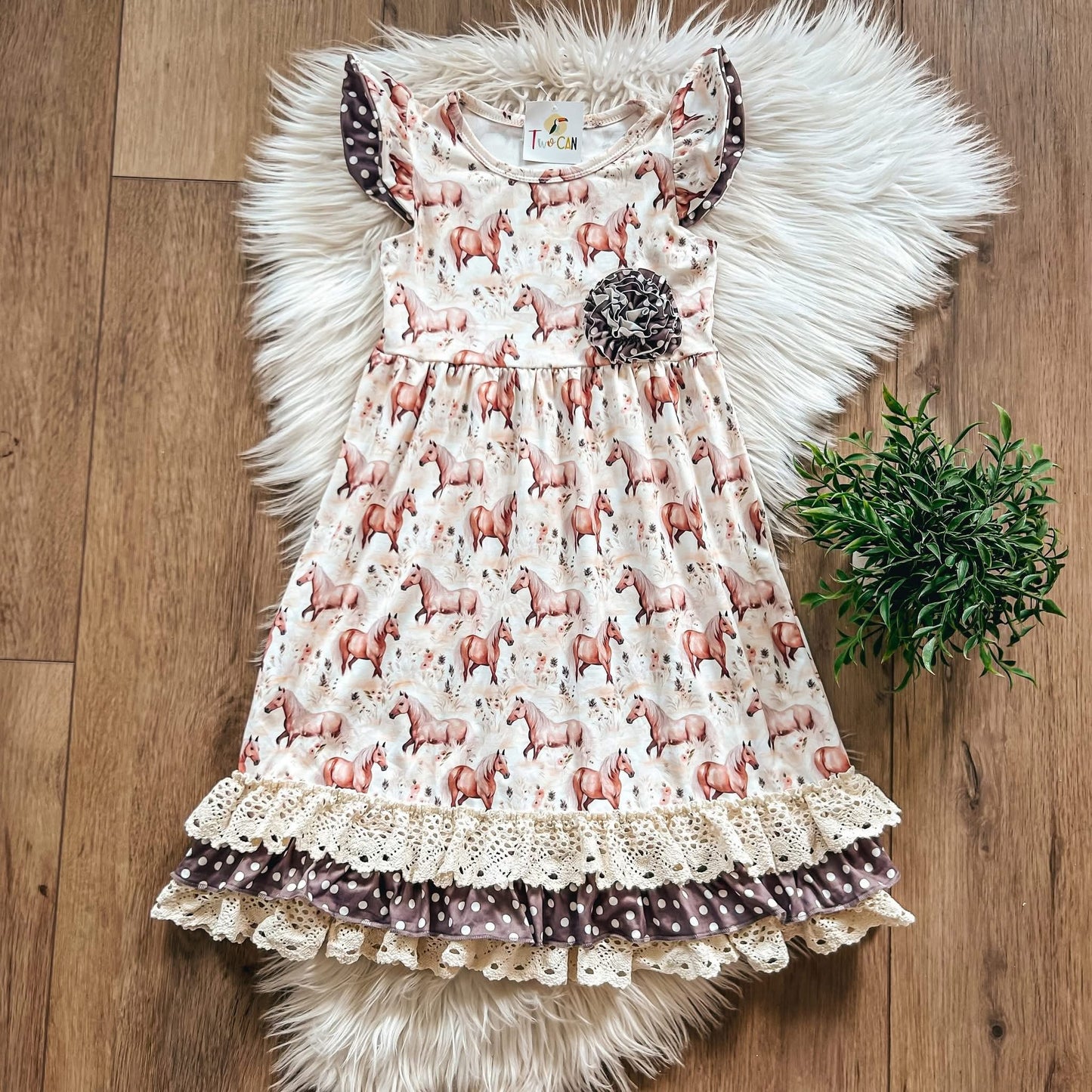 Prairie Day Dream Triple Ruffle Maxi Dress By TwoCan