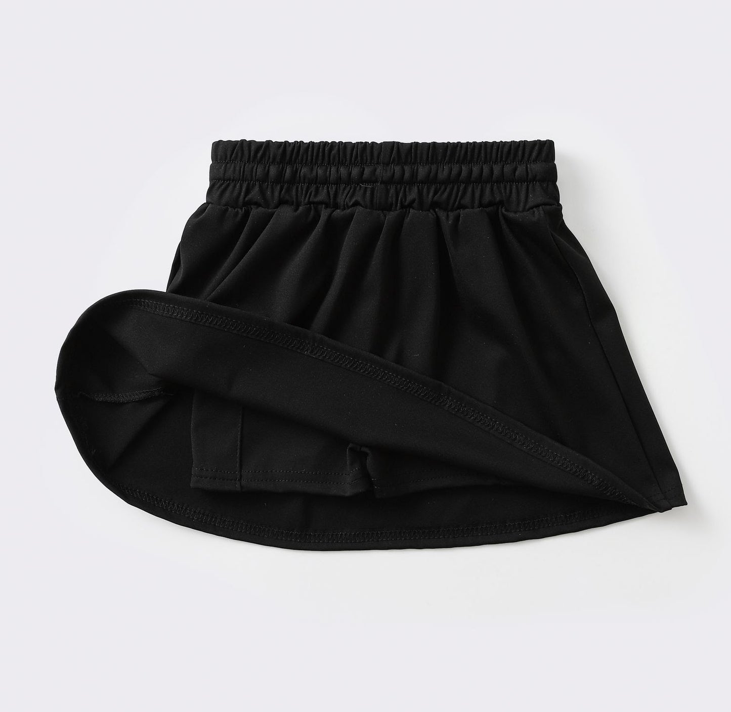Black Athletic Skort By Clover Cottage
