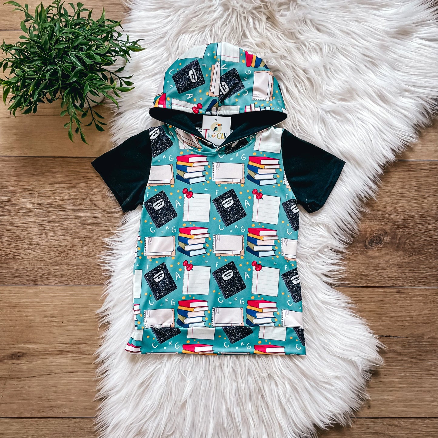 Book-ish Hooded Shirt By TwoCan