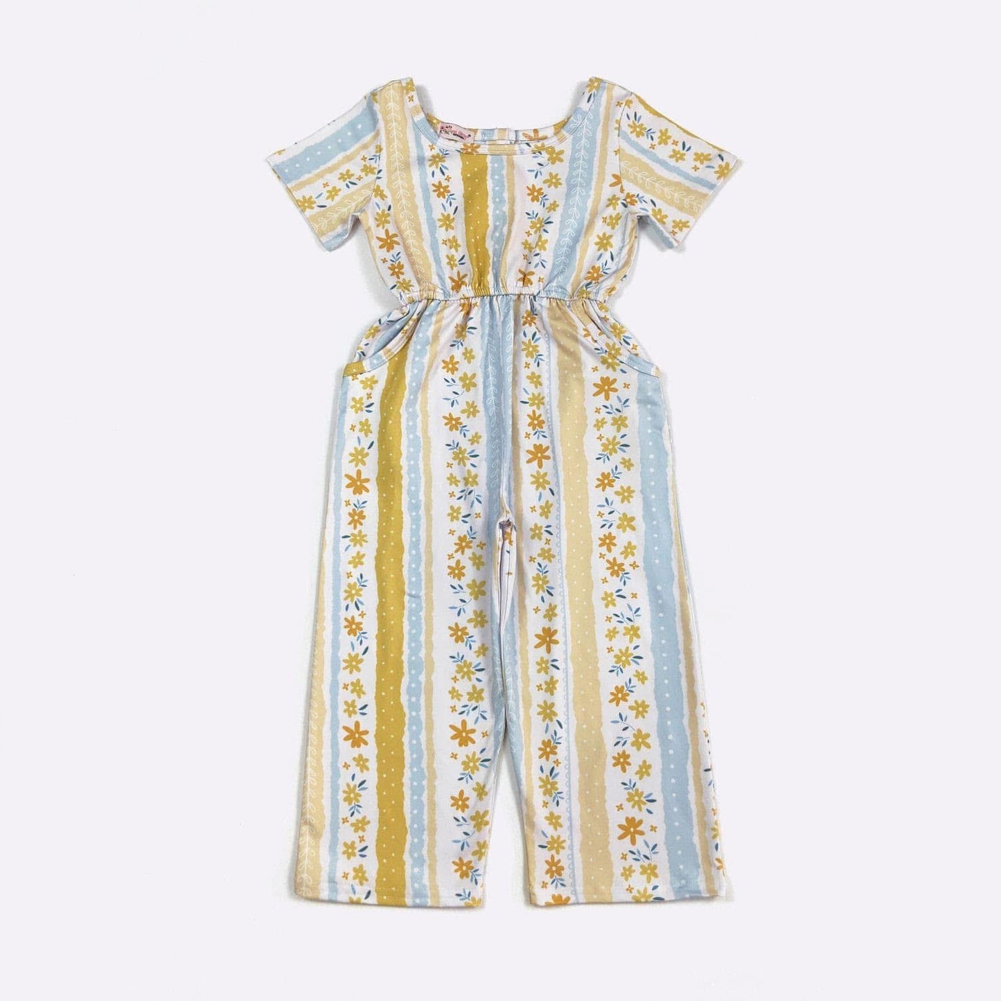 Yellow Daisy Jumpsuit by Clover Cottage