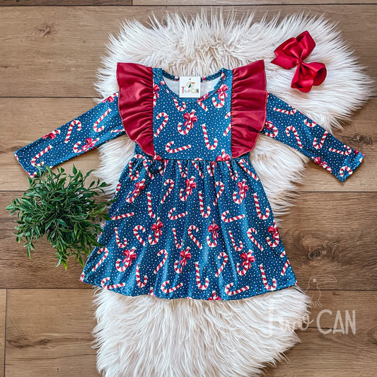 Candy Cane Dress by TwoCan