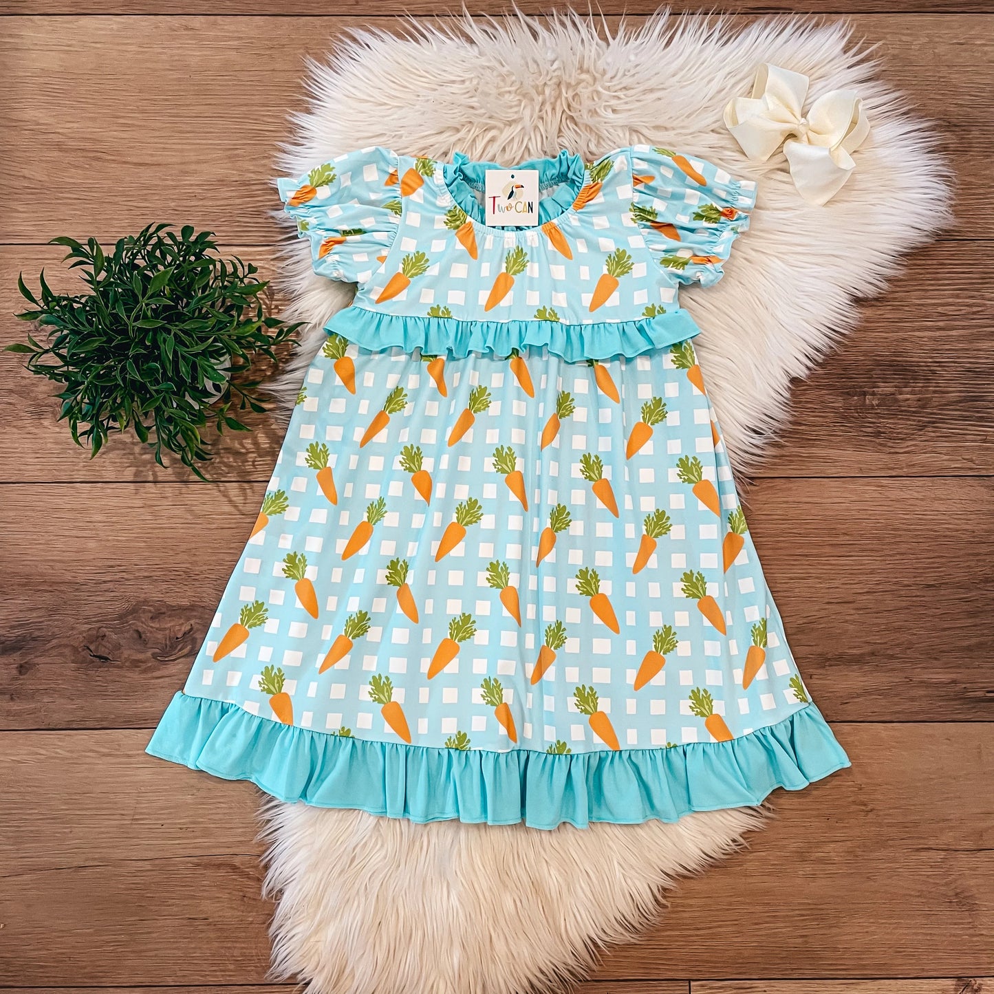 Easter Carrot Lounge Dress by TwoCan