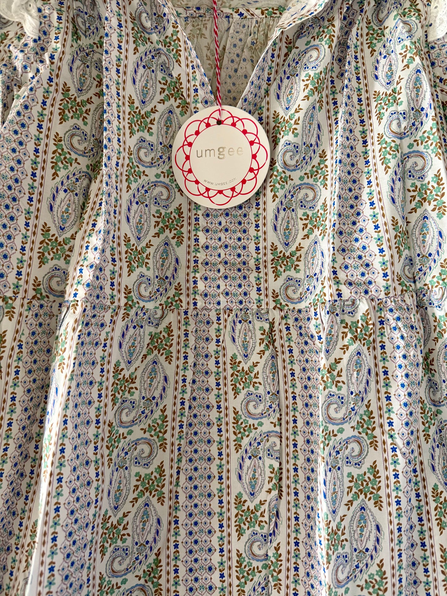 Vintage Charm Babydoll Dress By Umgee
