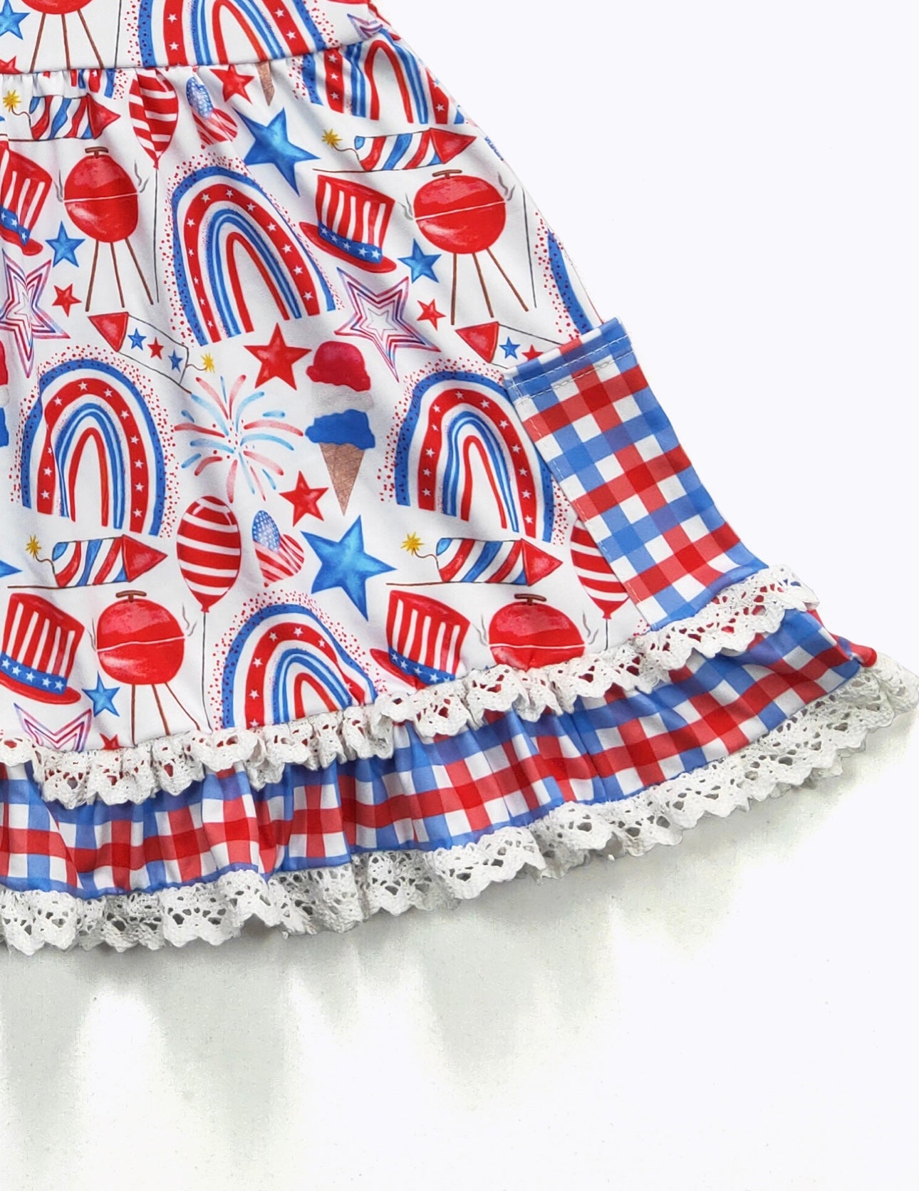 4th of July Dress by Clover Cottage