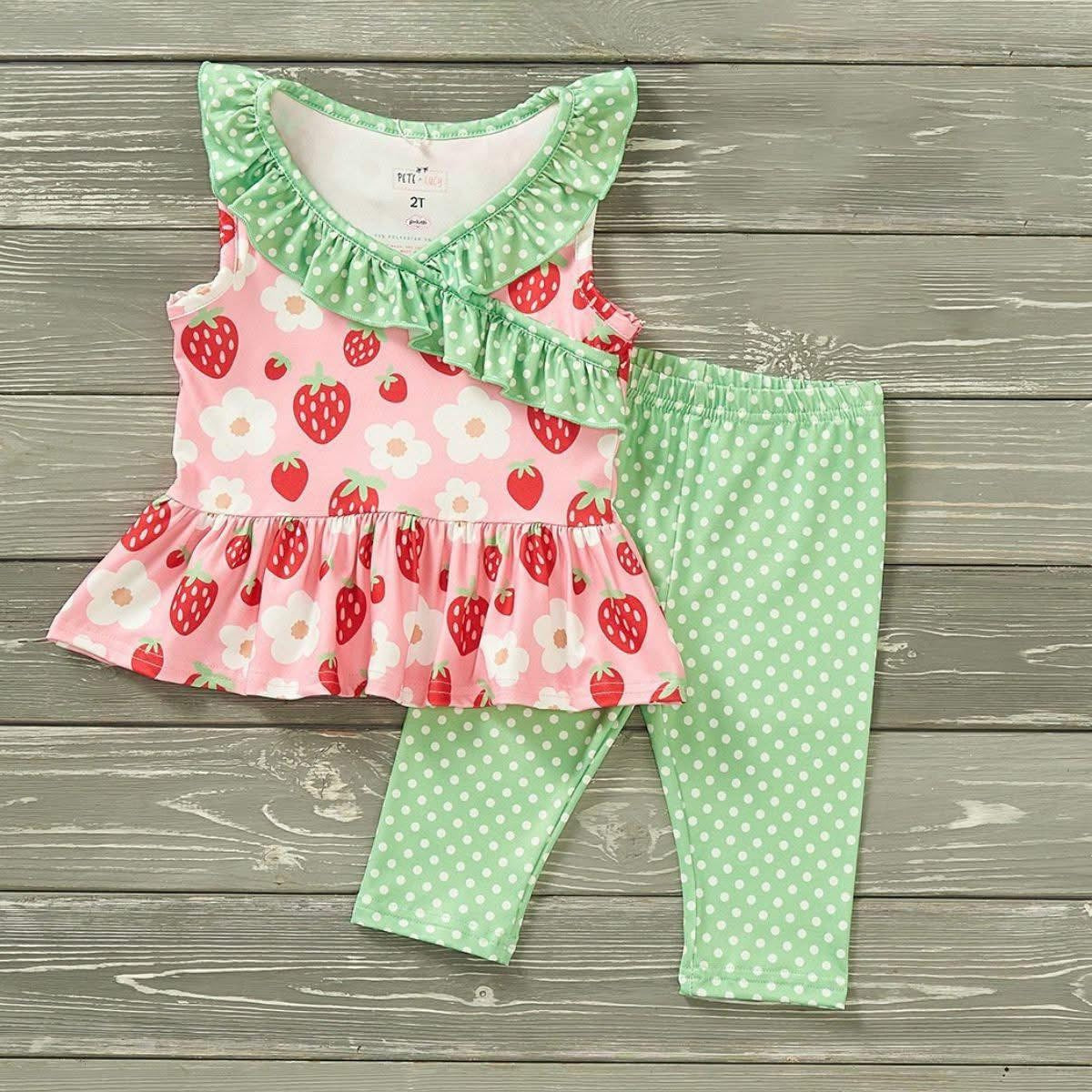 So Berrylicious Capri Set by Pete + Lucy