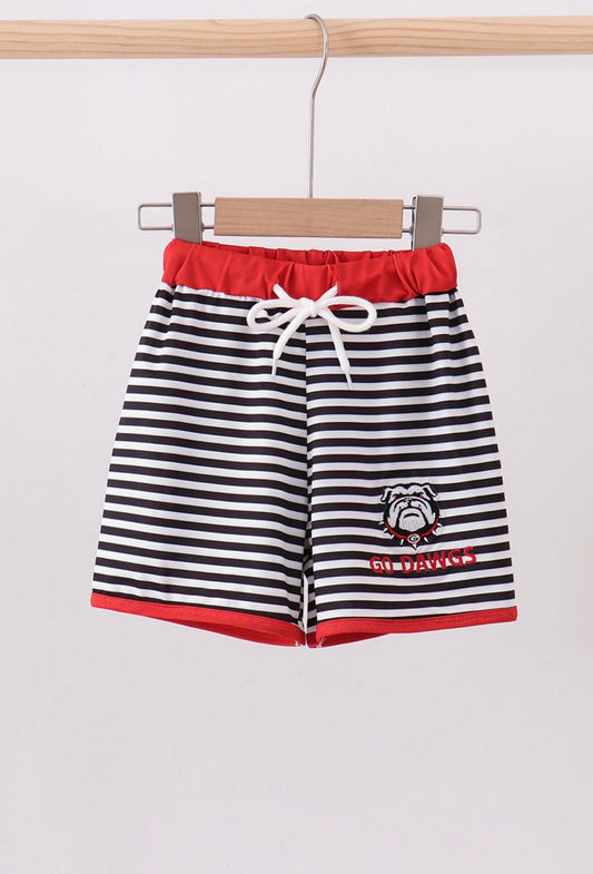 Georgia Go Dawgs Stripe Trunks