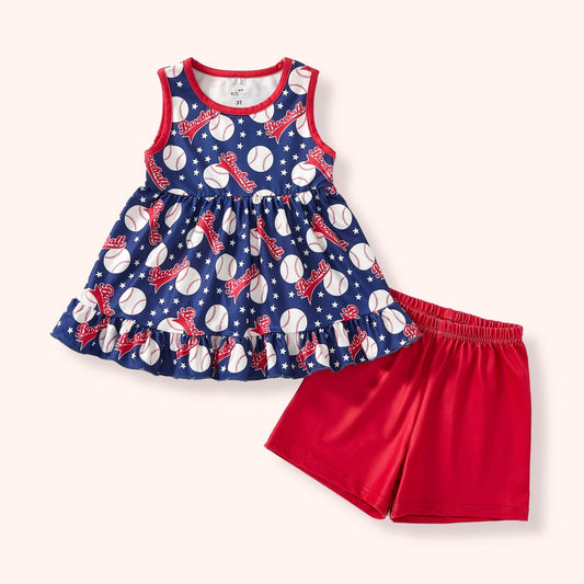 Pre-Order Play Ball Short Set By Pete + Lucy