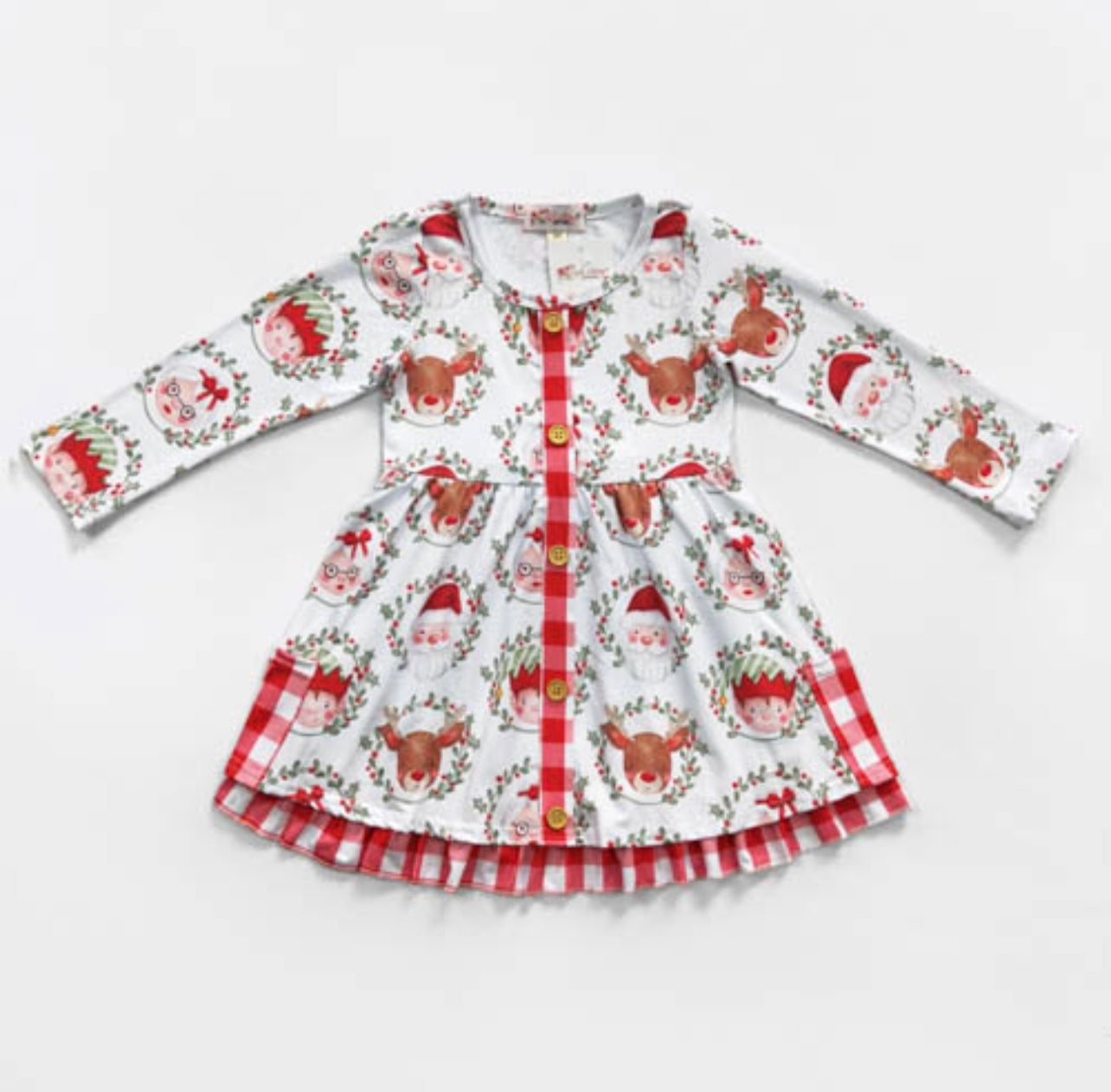 Mrs. Claus Dress by Clover Cottage