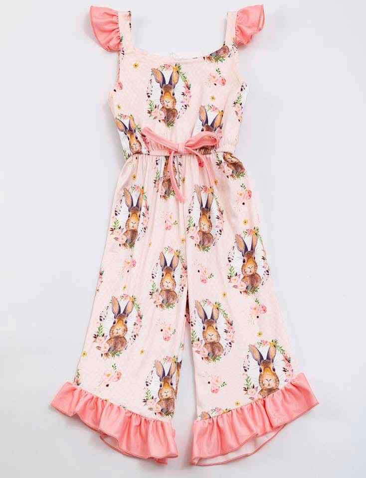 Bunny Portrait Romper By Clover Cottage