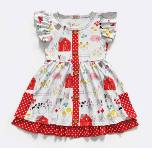 Wildflower Farm Dress by Clover Cottage