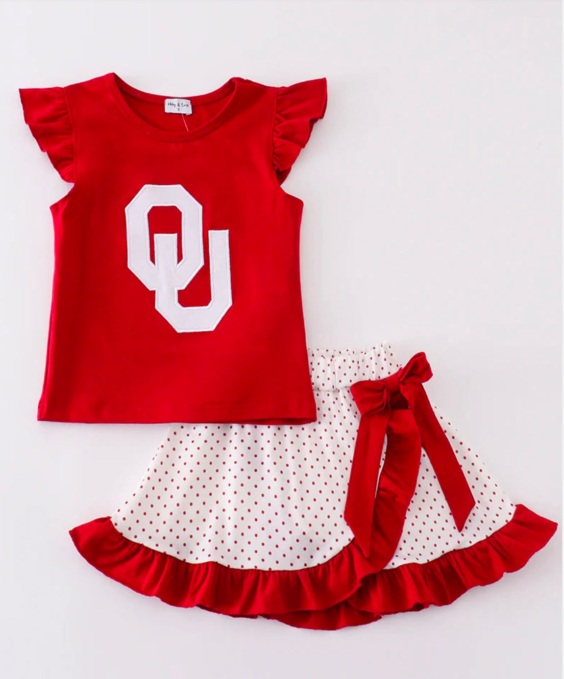 Red Sooners Skort Set