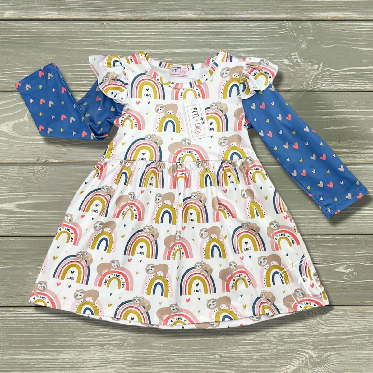 Sloth Life Dress by Pete + Lucy