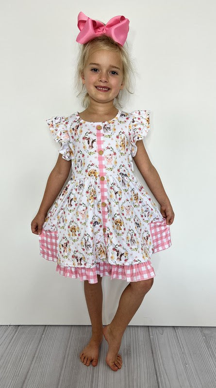 Farm Babies Dress by Clover Cottage