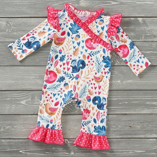 Forest Friends Infant Romper by Pete + Lucy