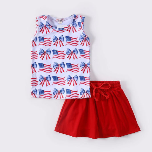 American Coquette Skort Set By Clover Cottage