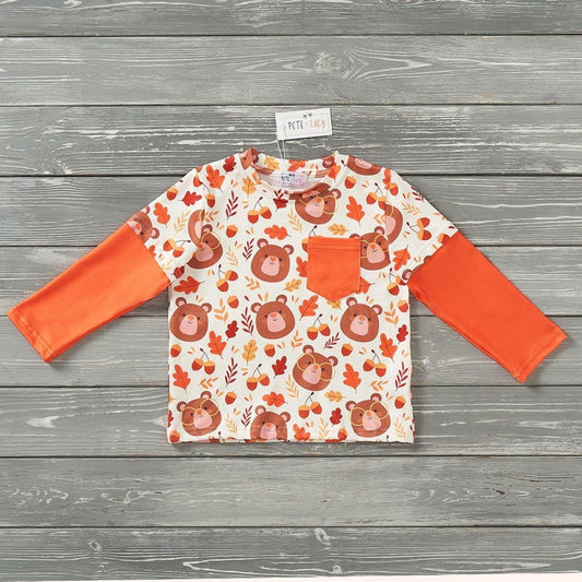 Cozy Cubs Pocket Tee by Pete + Lucy