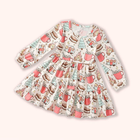 Camping Crew Dress By Pete + Lucy