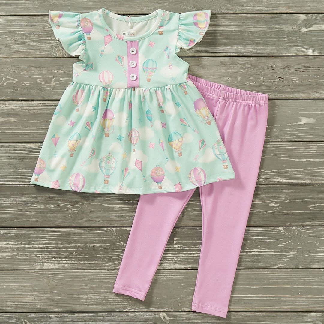 Whimsical Flight Pants Set by Pete + Lucy