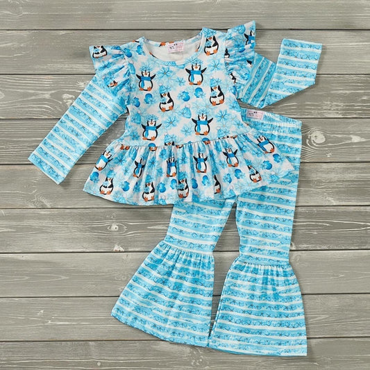 Playful Penguins Pants Set by Pete + Lucy