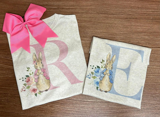 Flopsy + Peter Initial Tee