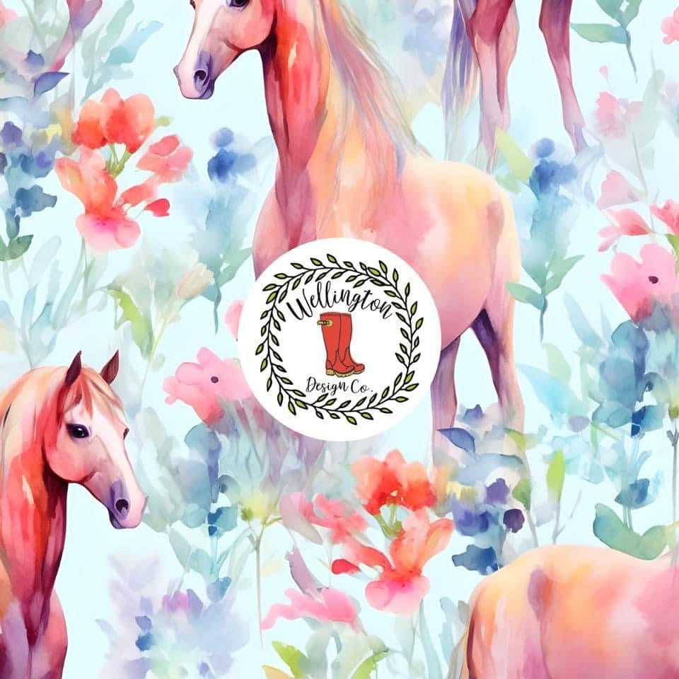 Horses & Wildflowers Dress by TwoCan