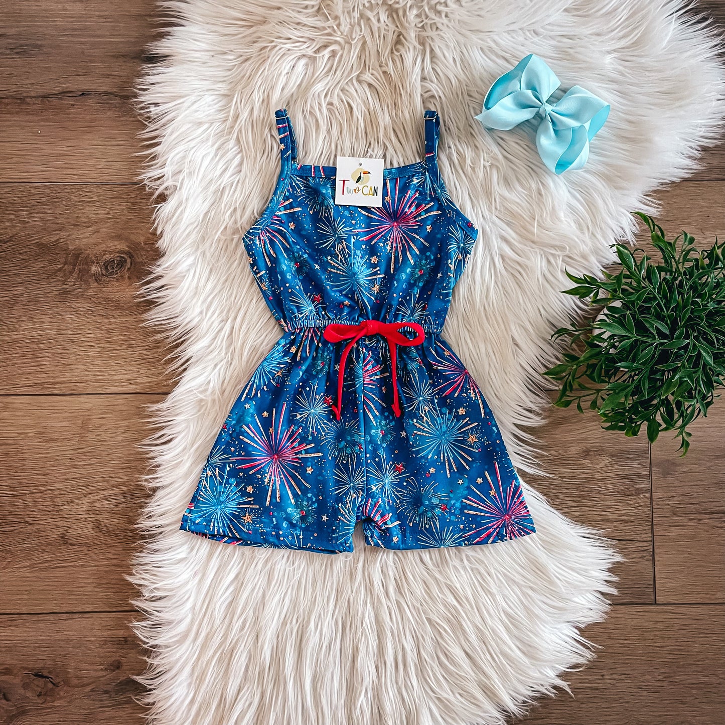 Blazing Glory Romper By TwoCan