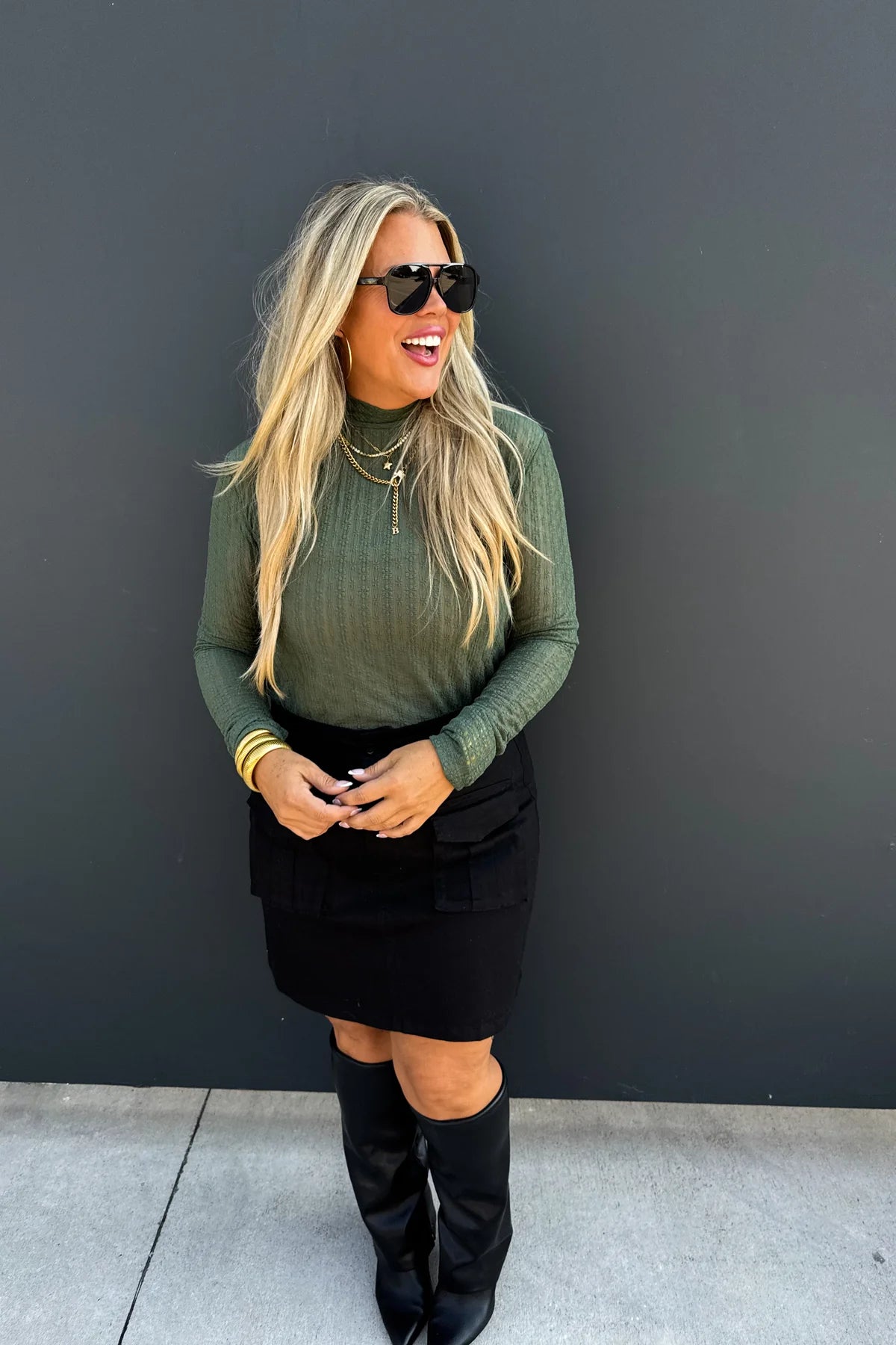 Porsha Lace Top