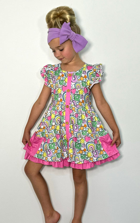 Good Luck Dress by Clover Cottage