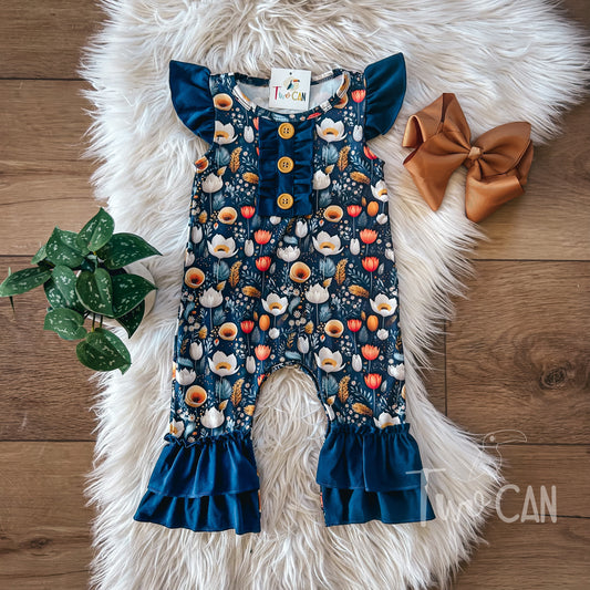Floret Infant Romper by TwoCan