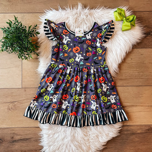 Pre-Order Spooky Friends Dress by TwoCan